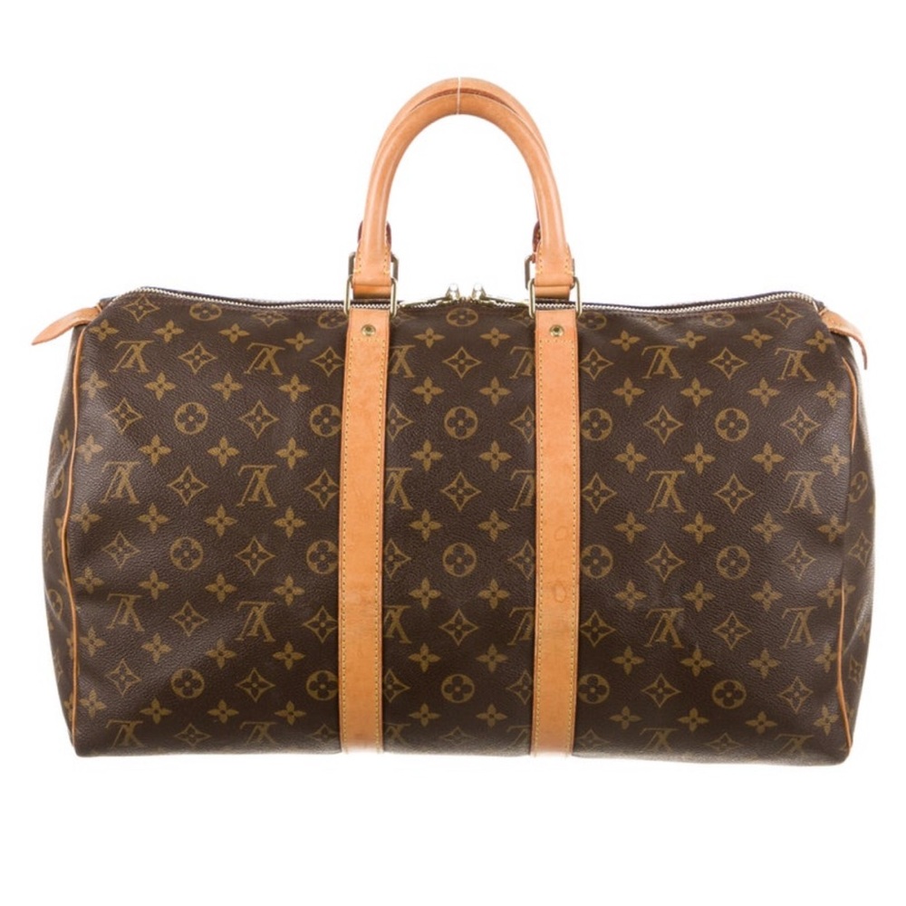 Louis Vuitton Travel Bags Brown and Tan Monogram Canvas